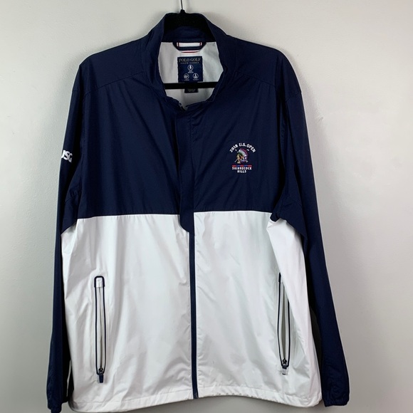 Polo Golf Ralph Lauren Official US Open Colorblock Windbreaker Jacket2018